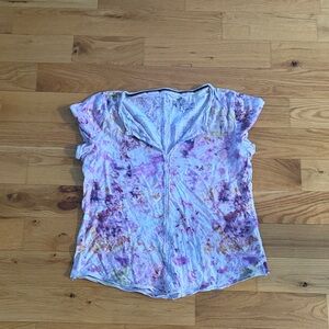 Pilcro Multicolor Short Sleeve Tee